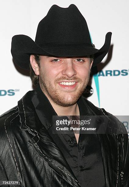 Singer Chris Young attends the 40th Annual CMA Awards at the Gaylord Entertainment Center November 6, 2006 in Nashville, Tennessee.