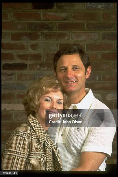 Senator Birch Bayh with wife Marvella.