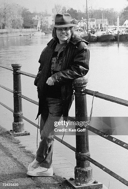 Former child actor Jack Wild who won an Oscar for his portrayal of Artful Dodger in the film "Oliver," near river Thames in Twickenham.