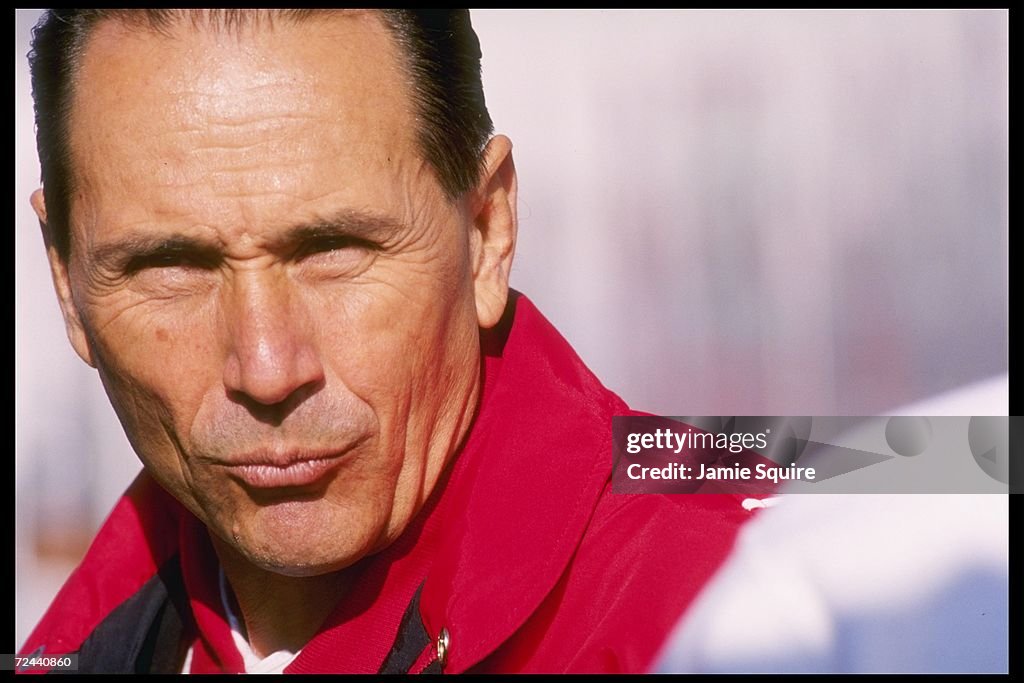 Kenny Bernstein looks on during the NHRA Winternationals held at