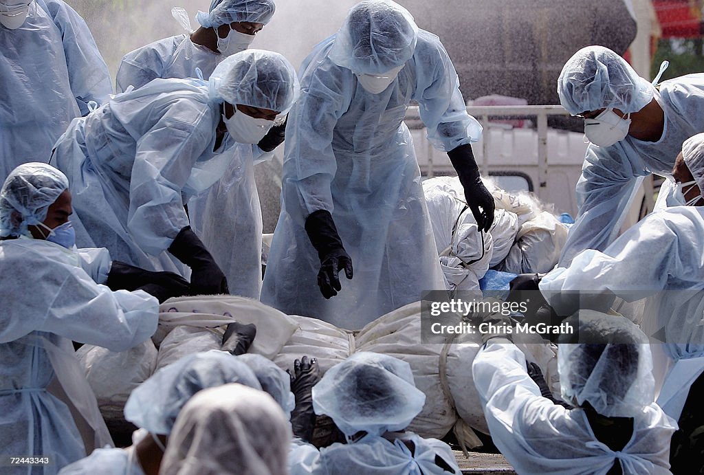Clean Up Continues In The Aftermath Of Tsunami In Thailand