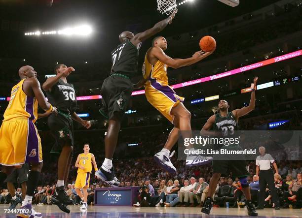 Brian Cook Rockets 236 Lakers Vs Timberwolves 2006 Stock Photos, High-Res Pictures, and ...