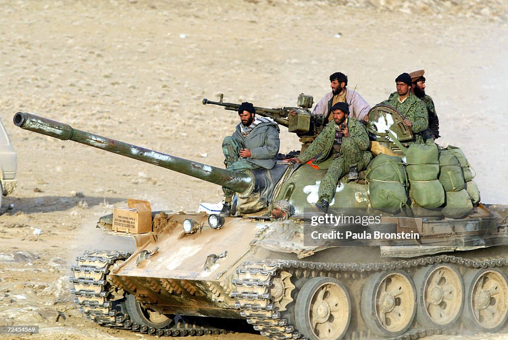 U.S.-Led Coalition Forces in Eastern Afghanistan