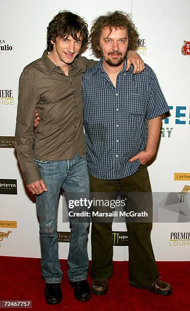 Actor John Hawkes and director/writer Goran Dukic attend the party for "Wristcutters: A Love Story" during AFI FEST 2006 presented by Audi held at...