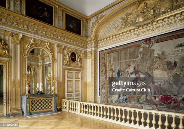 The bedchamber of Louis XIV