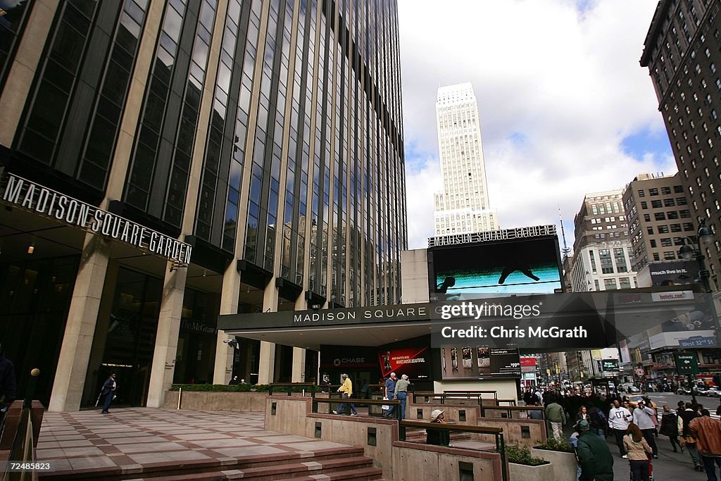 Views Of New York's Madison Square Garden