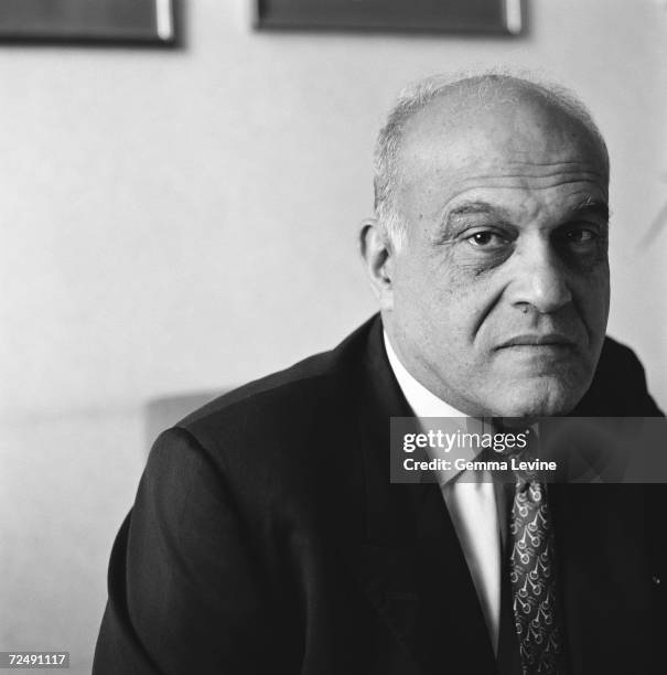 Egyptian-born heart surgeon Magdi Yacoub, 1999.