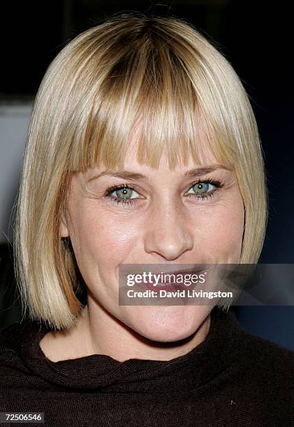 Actress Patricia Arquette attends the Los Angeles premiere of 20th Century Fox's "Fast Food Nation" at the Egyptian Theater on November 10, 2006 in...