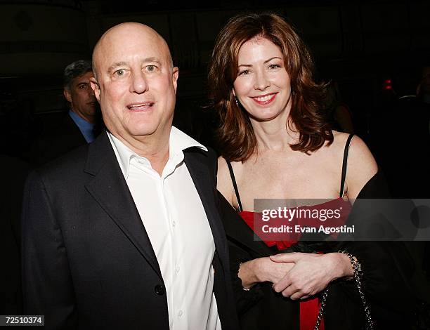 Businessman Ron Perelman and actress Dana Delany attend "A Funny Thing Happened On The Way To Cure Parkinson's" benefit gala at the Waldorf-Astoria,...