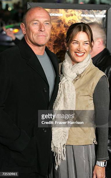 Actor Corbin Bernsen and wife Amanda Pays arrive at the US Premiere and Centerpiece Gala of "The Fountain" during AFI FEST 2006 presented by Audi...