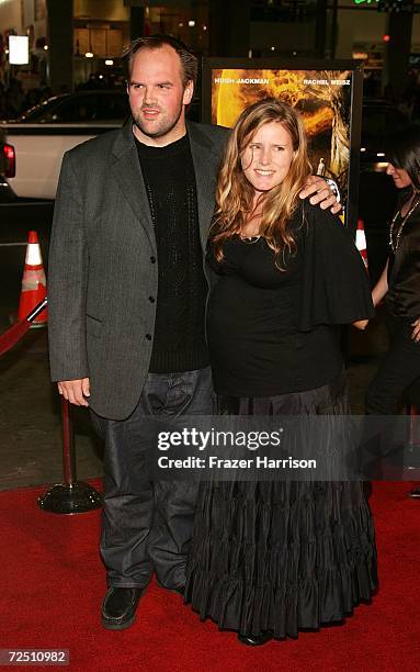 Actor Ethan Suplee and his wife Brandy arrive at the US Premiere and Centerpiece Gala of "The Fountain" during AFI FEST 2006 presented by Audi held...