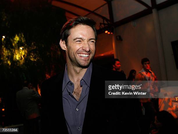Actor Hugh Jackman arrives at the US Premiere and Centerpiece Gala after party of "The Fountain" during AFI FEST 2006 presented by Audi held at...
