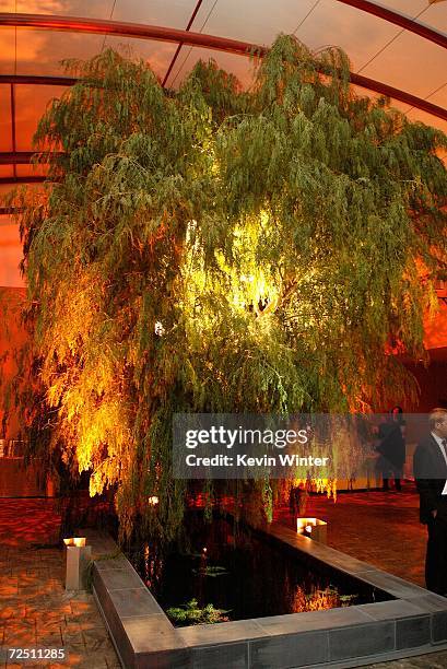 The tree of life at the US Premiere and Centerpiece Gala after party of "The Fountain" during AFI FEST 2006 presented by Audi held at Republic...