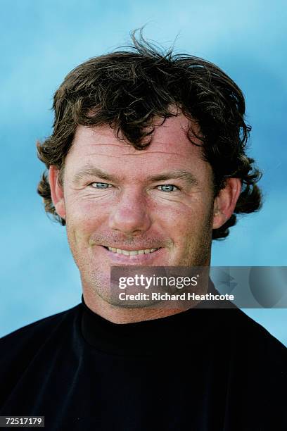 Alex Cejka of Germany poses for a headshot during the first round of the European Tour Qualifying School - Final Stage at The San Roque Club on...