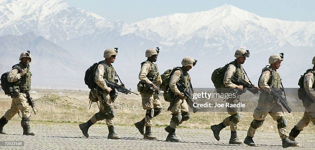 United States Forces at Bagram Air base in Afghanistan.