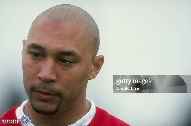 Charlie Batch of the Detroit Lions in action during Rookie Camp at the Silverdome Practice Field in Pontiac, Michigan. Mandatory Credit: Elsa Hasch...