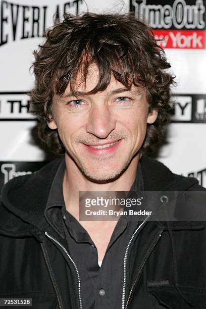 Actor John Hawkes arrives at the LAByrinth Theater Company's 4th Annual Celebrity Charades on November 13, 2006 in New York City.