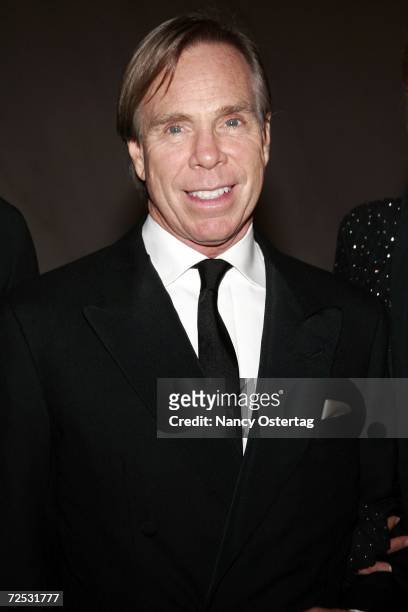 Tommy Hilfiger arrives arrives at the National Dream Gala to celebrate the Martin Luther King Jr. Memorial groundbreaking on November 13, 2006 in...
