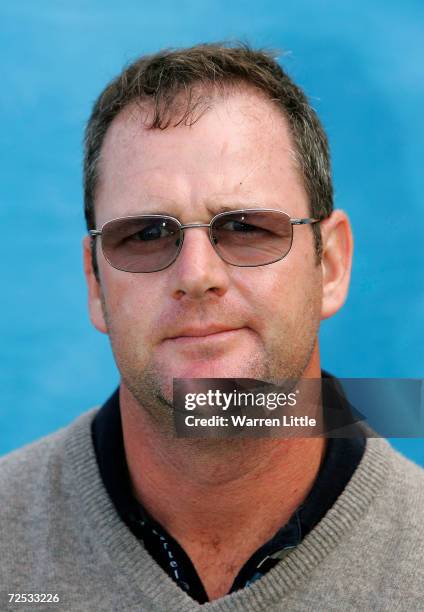 Portrait of Stuart Little of England during the first round of the European Tour Qualifying School - Final Stage at The San Roque Club on November...