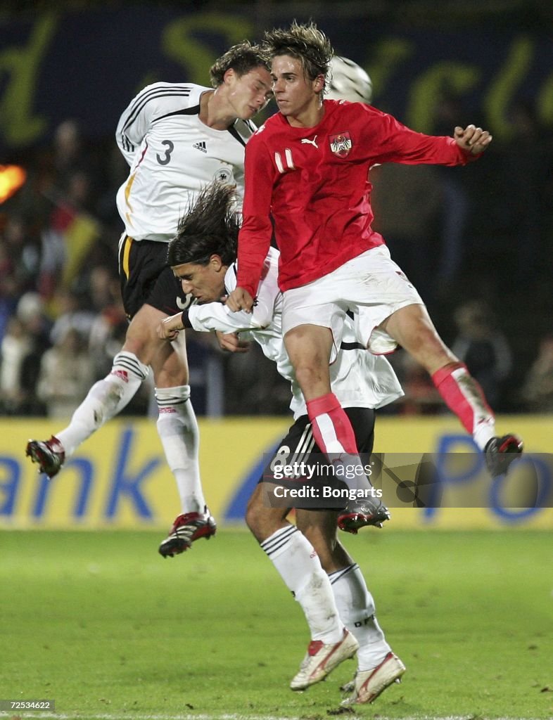 Men?s U20  Germany v Austria