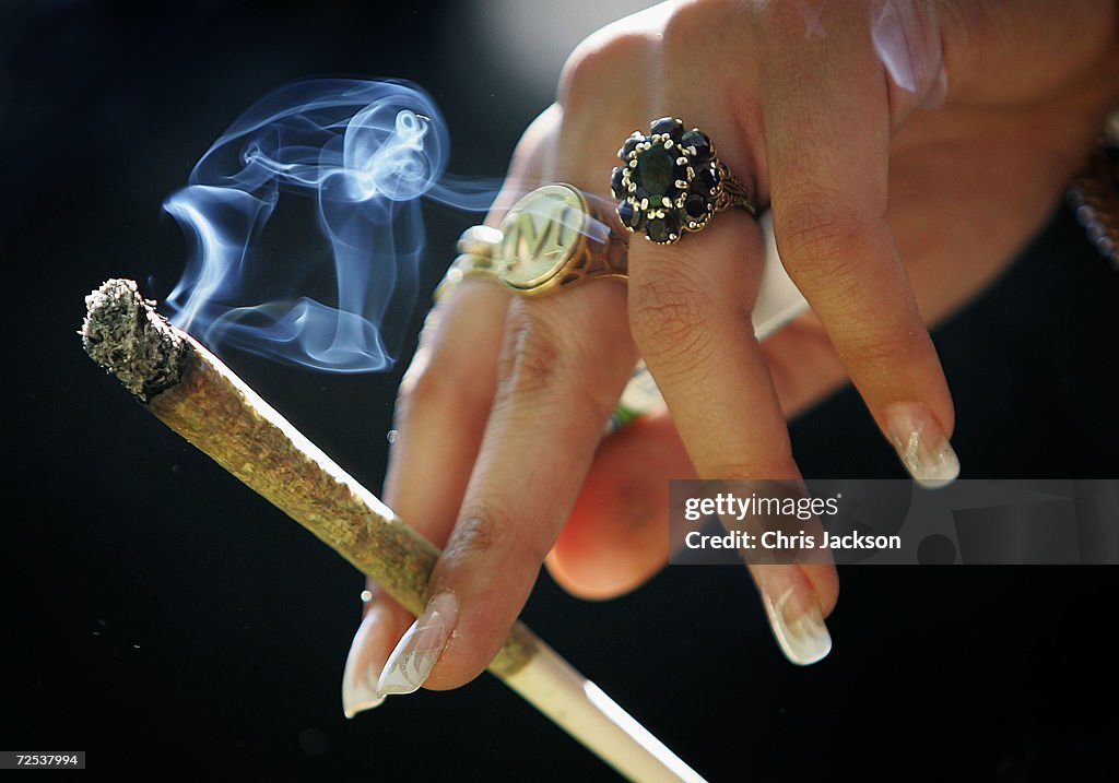 Cannabis March And Rally Takes Place In Central London