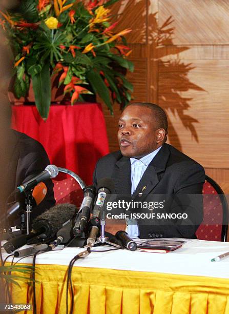 Kinshasa, Democratic Republic of the Congo: Bishop Apollinaire Malu Malu, Head of the Independent Electoral Commission of the Democratic Republic of...