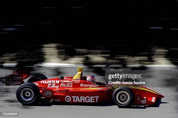 Jimmy Vasser of Team Target/Chip Gnassi driving the Reynard Honda 98I during the CART Grand Prix of Monterey at the Laguna Seca Raceway in Monterey,...