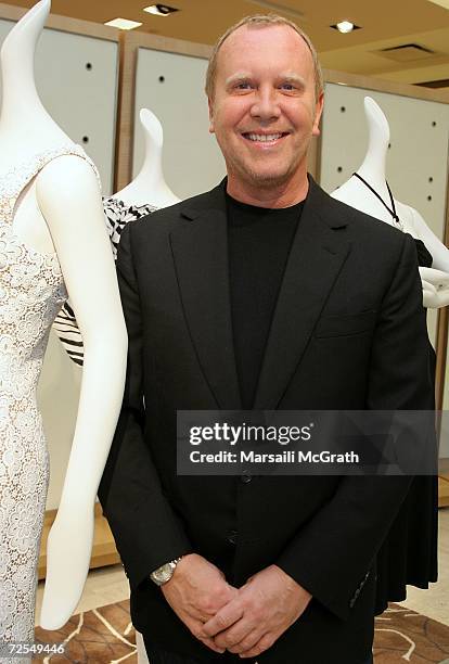 Fashion Designer, Michael Kors attends the an in-store appearance and fashion show at Nieman Marcus on November 14, 2006 in Beverly Hills, California.