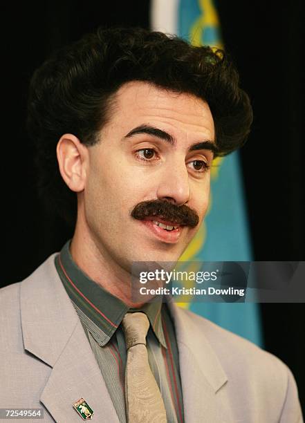 Borat Borat Sagdiyev Press Photos and Premium High Res Pictures - Getty Images