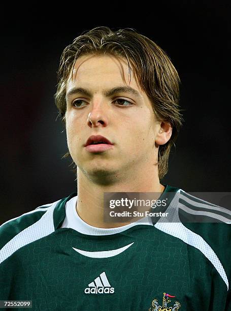 Newcastle goal keeper Tim Krul looks on during the UEFA Cup Group H Match between Palermo and Newcastle United at the Renzo Barbera Stadium on...