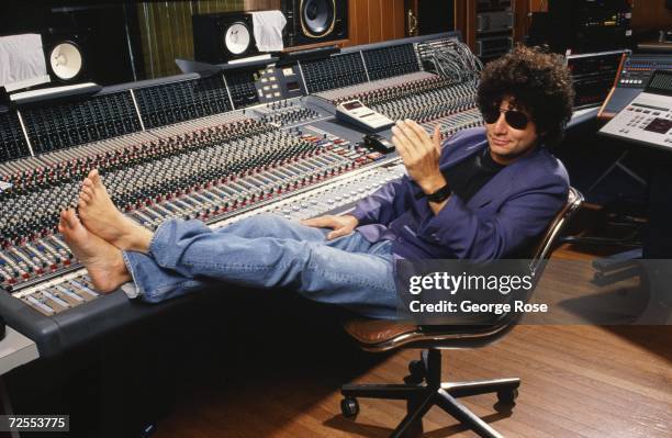 Grammy Award-winning music producer Don Was, poses during a 1990 Los Angeles, California, photo portrait session. Was has produced albums for Jackson...