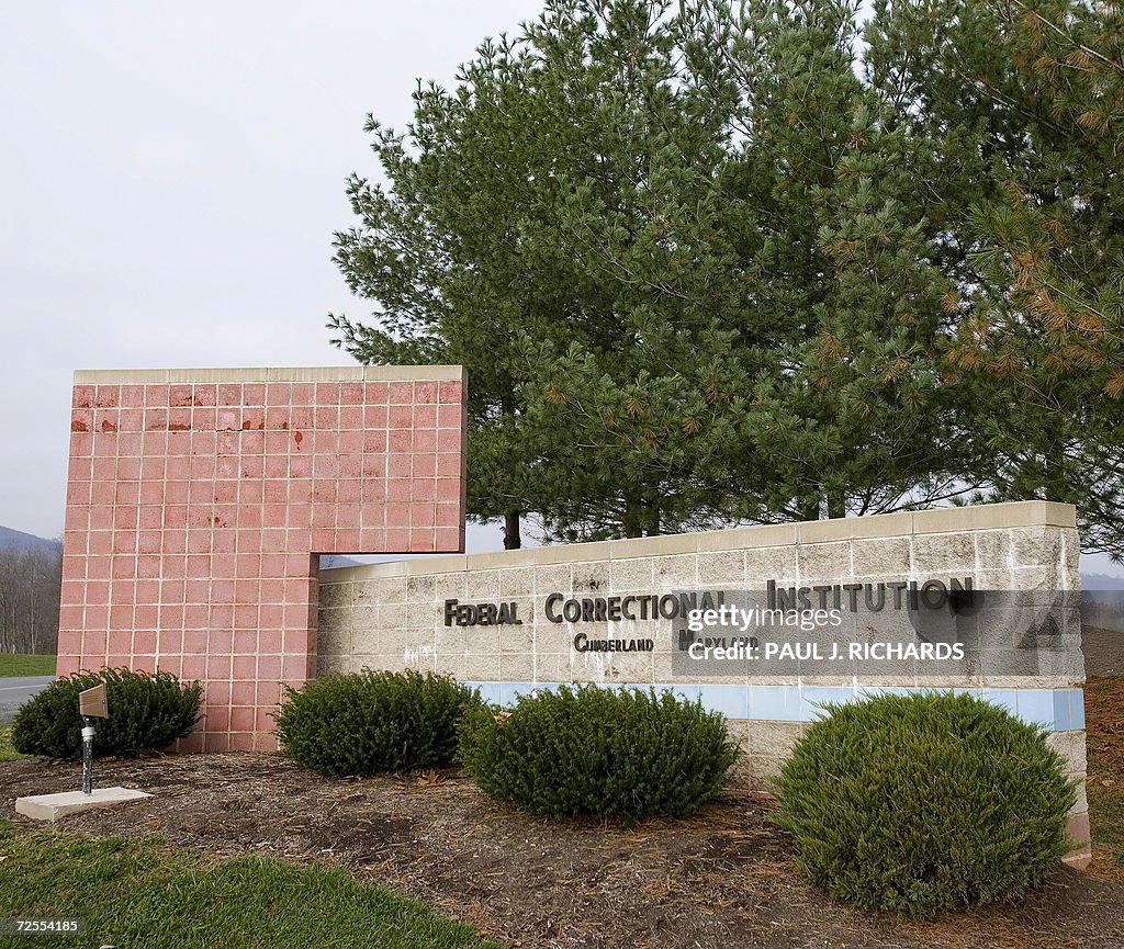 The entrance of the Federal Correctional