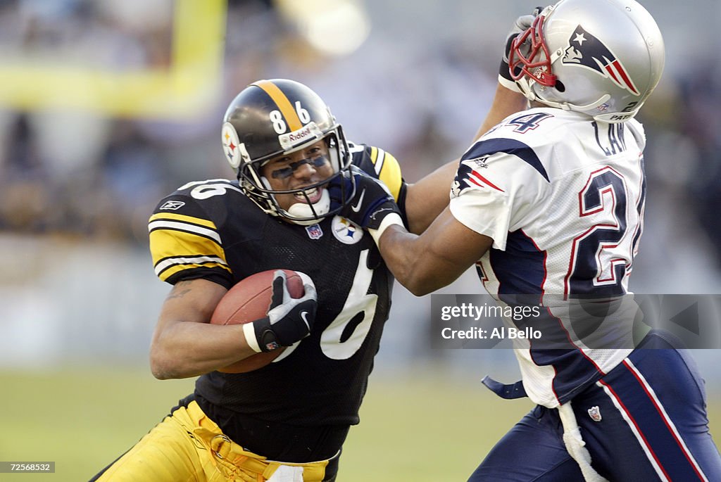 Patriots v Steelers X