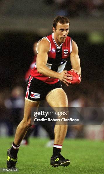 Fraser Gehrig of St Kilda in action during round 2 of the A.F.L