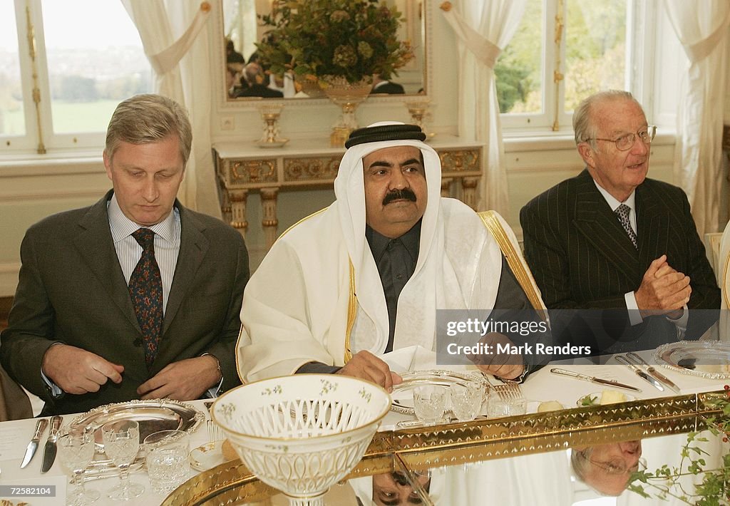 Belgian State Visit By Emir Of Qatar