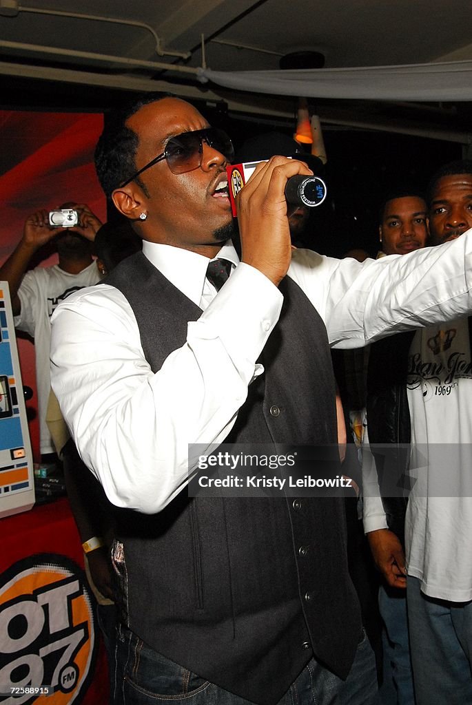 Sean Diddy Combs attends the Hot 97 ''Press Play'' album promotions  News Photo - Getty Images