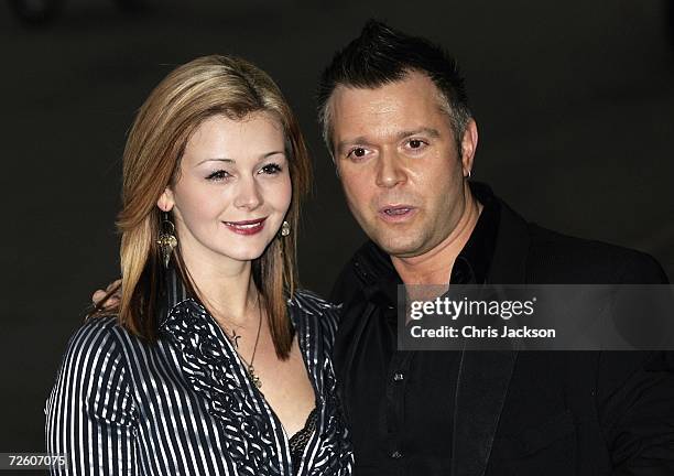 Darren Day and guest arrive at the Closer Young Heroes Awards 2006 at the Dorchester Hotel on November 20, 2006 in London, England