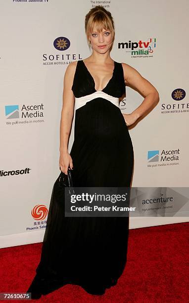 Actress Heike Makatsch attends the 34th International Emmy Awards Gala at the New York Hilton on November 20, 2006 in New York City.