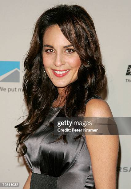 Actress Alexandra Rapaport attends the 34th International Emmy Awards Gala at the New York Hilton on November 20, 2006 in New York City.