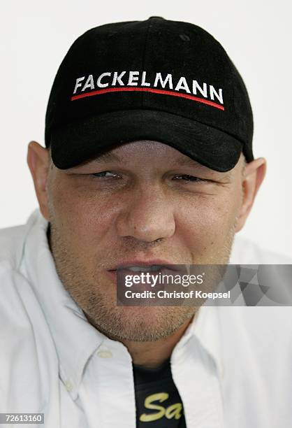 Axel Shultz Boxing Press Conference And Training Axel Schulz Photos and Premium ...