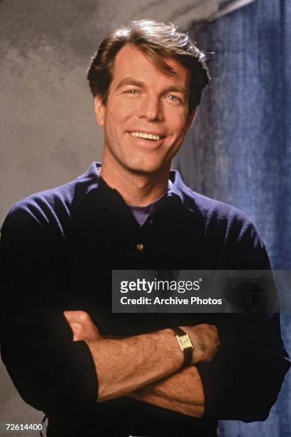 Peter Bergman stars as Jack Abbott in the long-running American TV soap 'The Young and the Restless', circa 1990.