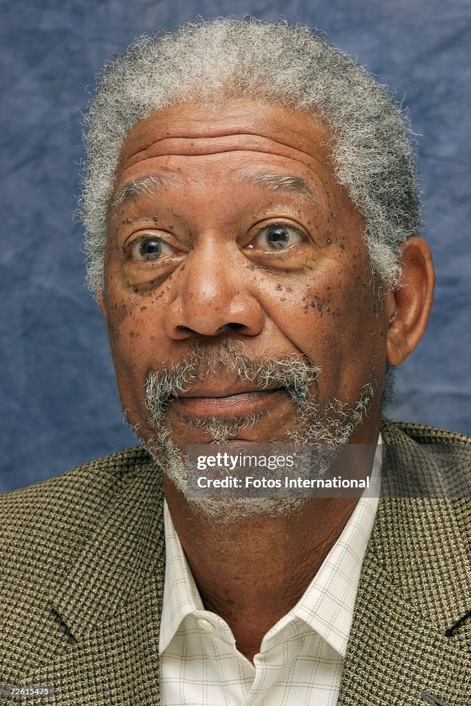 Actor Morgan Freeman Speaks With The Media At The Four Seasons Hotel actor-morgan-freeman-speaks-with-the-media-at-the-four-seasons-hotel