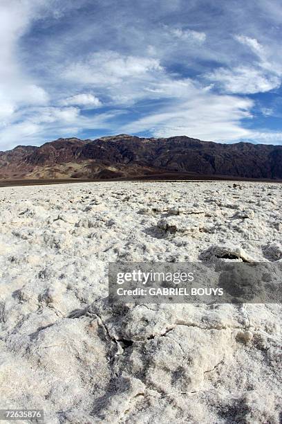 Death Valley, UNITED STATES: The Devil's Golf Course in Death Valley is pictured 19 November 2006. Death Valley, the largest national park in the US,...