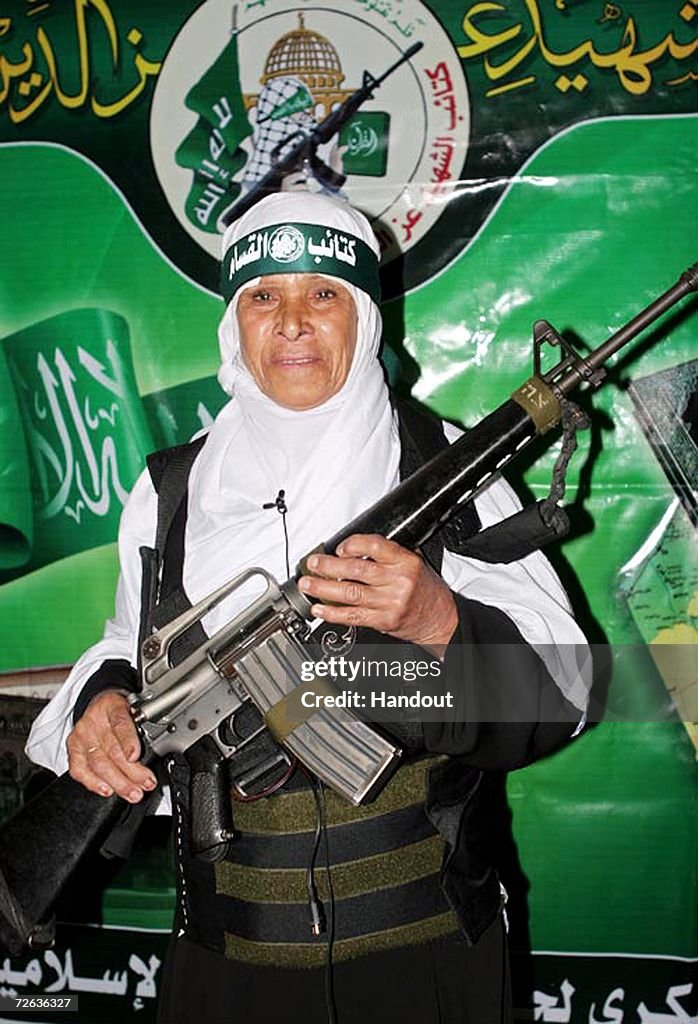 Pictures Of Palestinian Elerly Woman Suicide Bomber Fatima Al-Najar