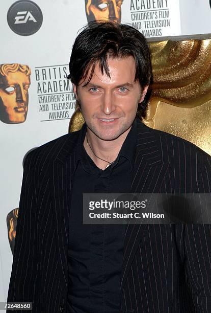Actor Richard Armitage arrives for the British Academy Children's Film & Television Awards 2006 at the Hilton, Park Lane on November 26, 2006 in...