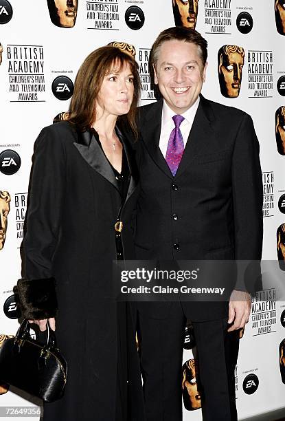 Actor Brian Conley and his wife Anne-Marie arrive at the 11th British Academy Children's Film & Television Awards at the Park Lane Hilton hotel on...