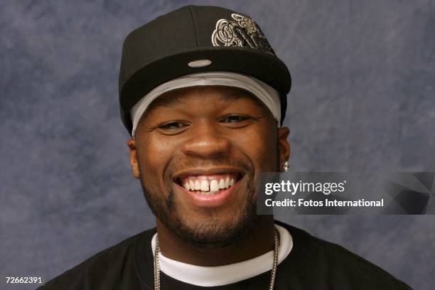 Actor/rapper Curtis "50 Cent" Jackson speaks to the media at the Beverly Wilshire Hotel on November 17, 2006 in Los Angeles, California.