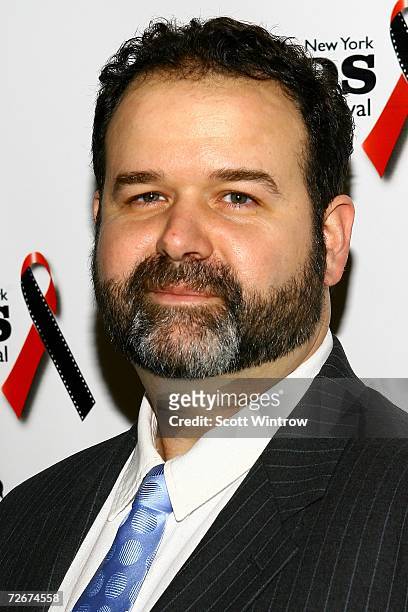Director Thom Fitzgerald arrives for a screening of "3 Needles" during the opening of The New York Aids Film Festival held at the United Nations Dag...