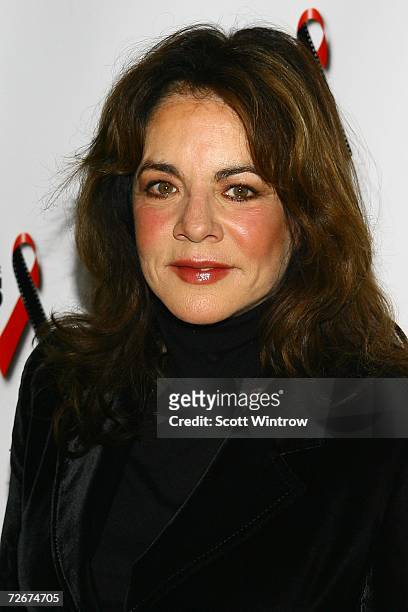Actress Stockard Channing arrives for a screening of "3 Needles" during the opening of The New York Aids Film Festival held at the United Nations Dag...