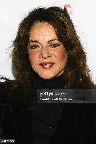 Actress Stockard Channing arrives for a screening of "3 Needles" during the opening of The New York Aids Film Festival held at the United Nations Dag...